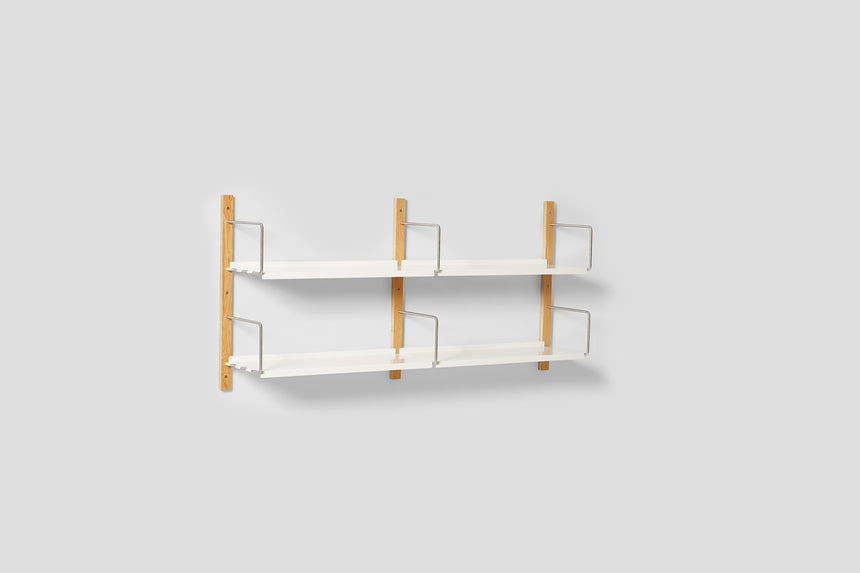 Croquet Shelving Wall - 2 Shelf / 2 Bay