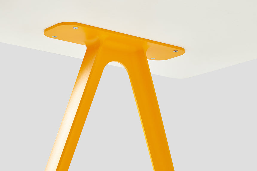 Canteen A-Frame Table/Desk - Melon Yellow